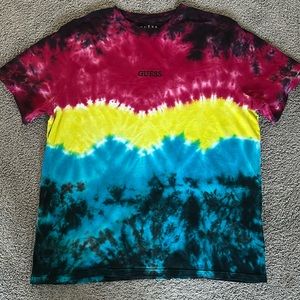 Tye Die Guess t-shirt